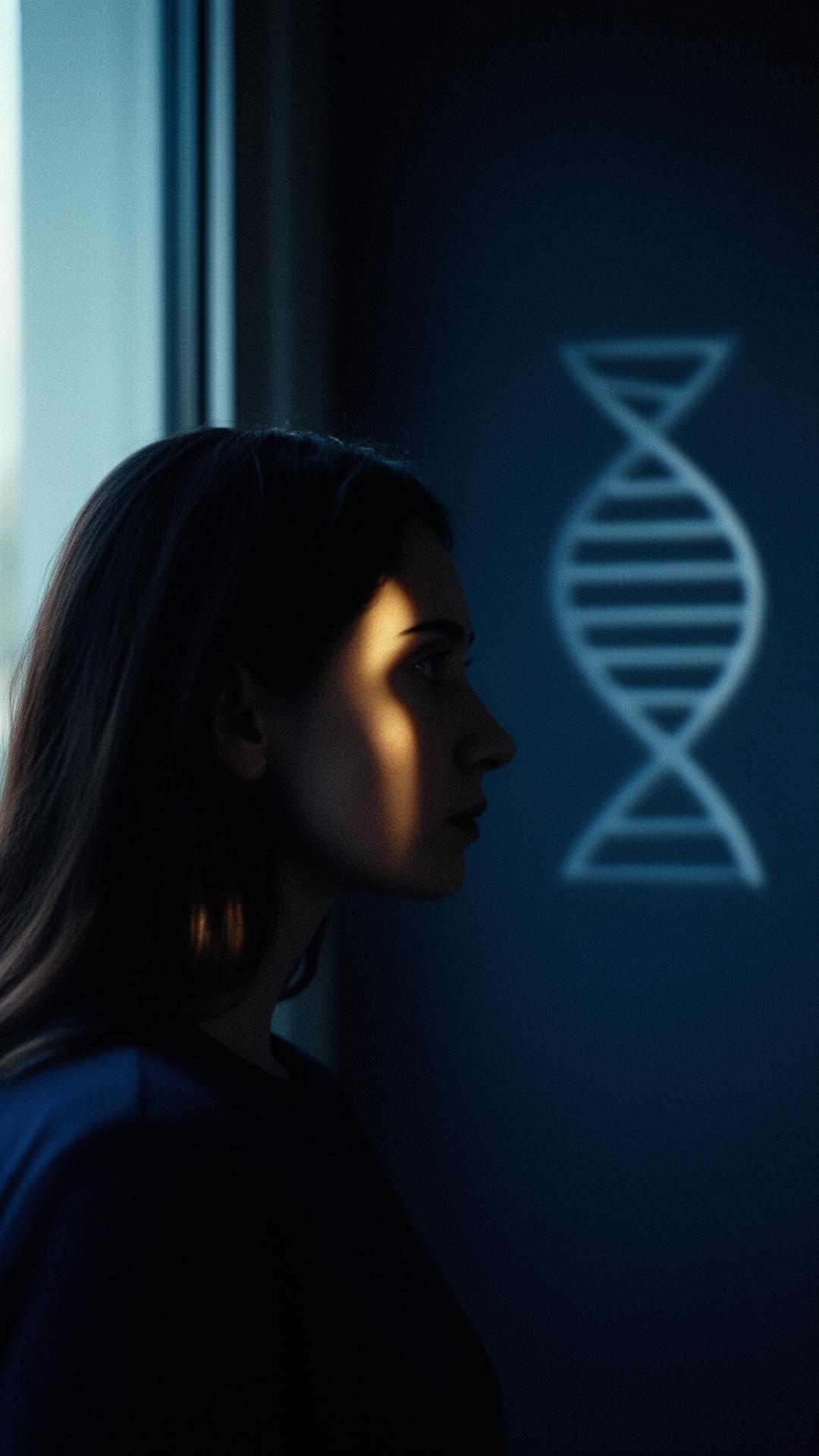 Retrato editorial — biologia individual
